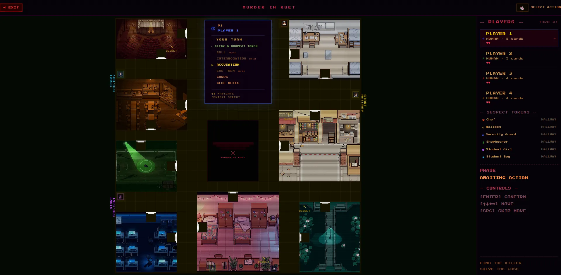 Project_ScreenShot_Murder in KUET